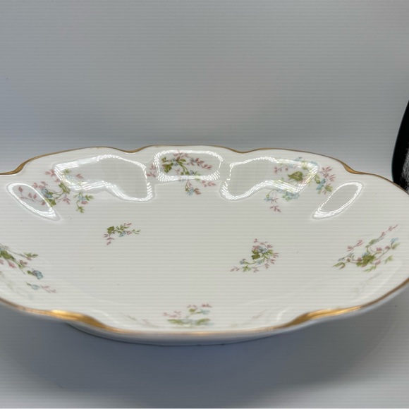Floral Haviland Limoges antique serving platter